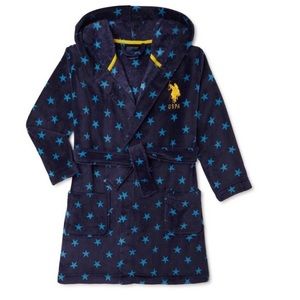 U.S. Polo Assn. Boys’/ Girls Plush Robe